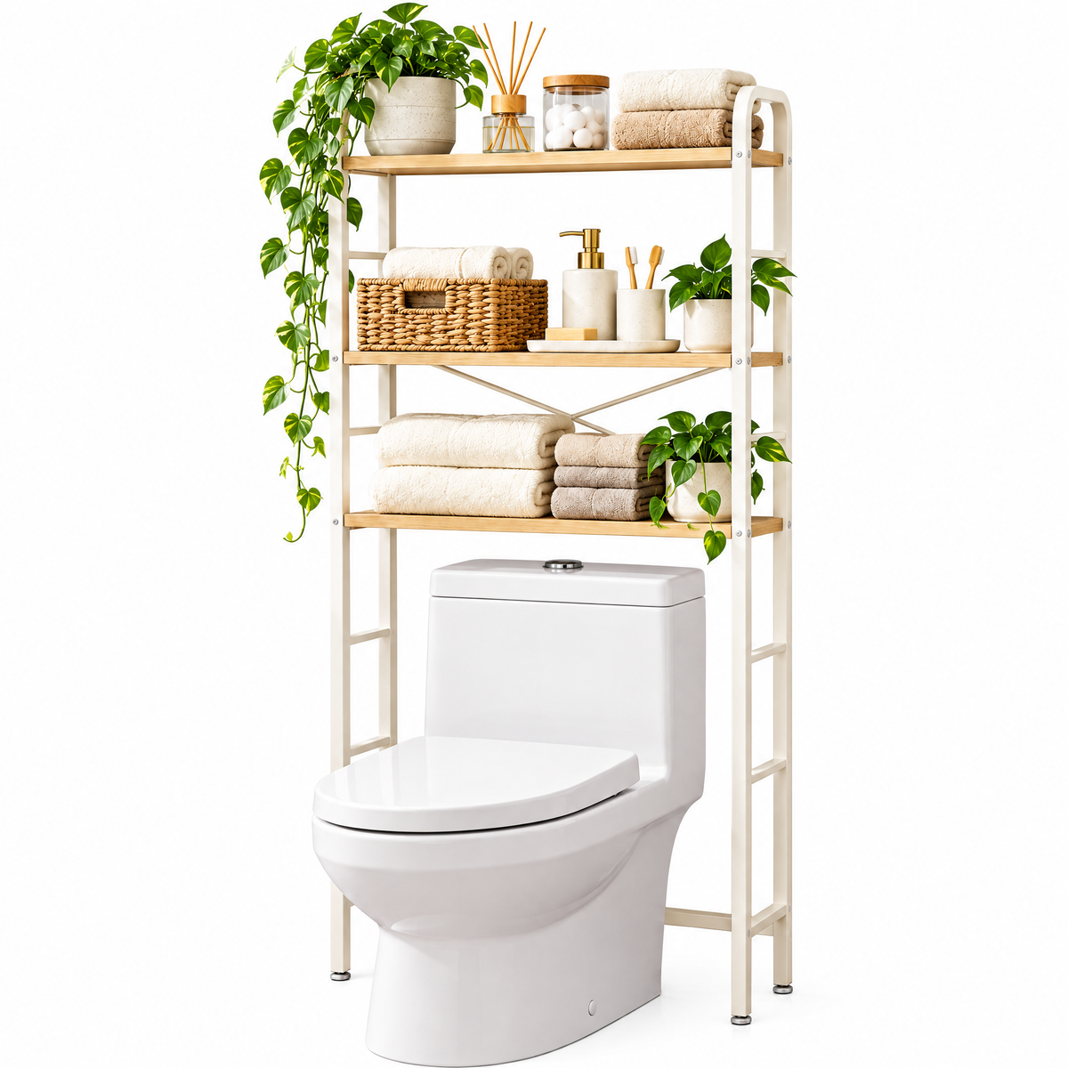 Oeasrty 3-Tier Over-the-Toilet Storage Rack